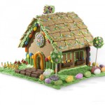 Easter Gingerbread House