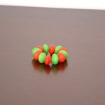 Christmas candy bracelet
