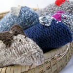 darn socks! Recycled Wool Cat Toys