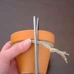 Cut braided cord