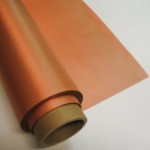 Shiny Copper Fabric