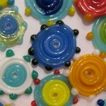 Spiral Glass Beads