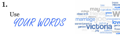 Use your words