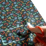 Step 5: Leaving 1/4" around rectangle, cut fabric from inside rectangle.