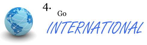 Go international