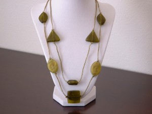 Use different beads in different configurations for a new look
