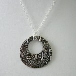 Vine Print Necklace in the Round
