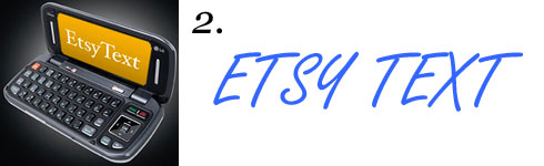 Etsy Text