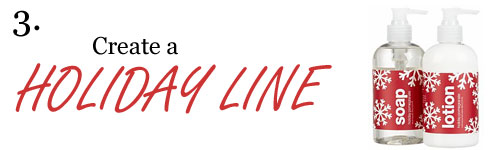 Create a holiday line
