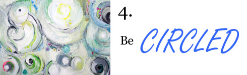 Be circled