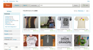 Search Ads appearing in search results