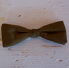 Green Silk Bowtie