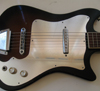 Vintage 1960s Sunburst Electric Guitar