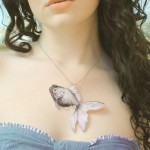 Goldfish Pendant Necklace