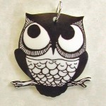 Retro Owl Pendant