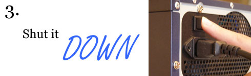 Shut it down