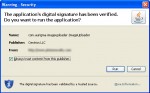 Java run prompt