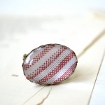 Peppermint Adjustable Cocktail Ring