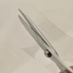 Cut small circle out of plastic or thin cardboard
