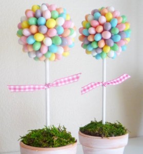 Jelly Bean Topiaries