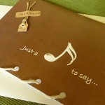 Just a Note to Say... Card on Etsy