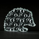 Bubble Hedgehog Glass Sculpture