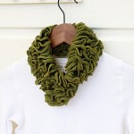 Ruffle Neck Cozy - PDF Knitting pattern