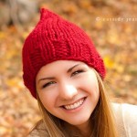 Gnome Hat in Red Cranberry