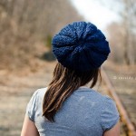 Knit Hat Pattern for The Urchin Beret Hat