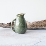 Green Pottery Pitcher