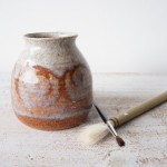 Studio Pottery Stoneware Vase