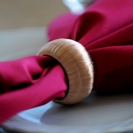 Copper Wedding Napkin Rings